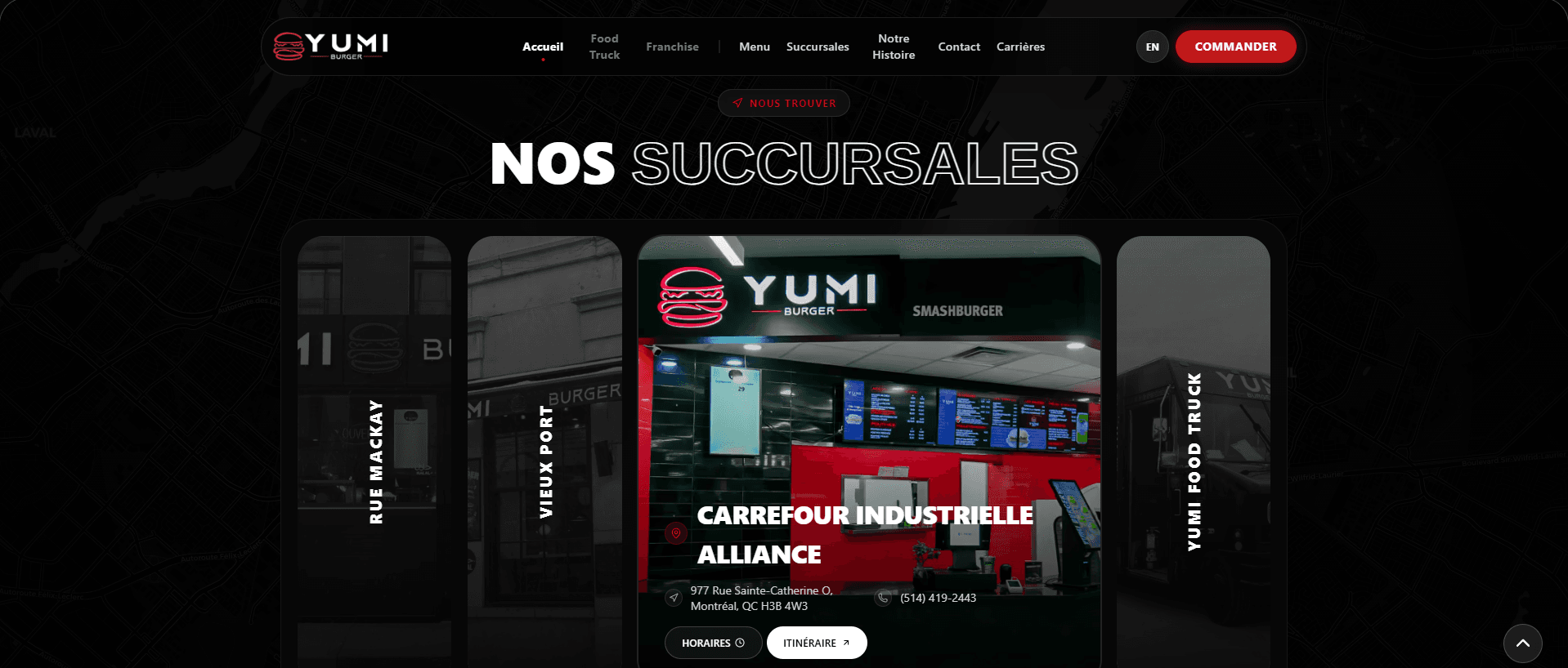 Succursales — yumiburger.com